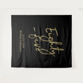 Tenture Gold & Black 85th Birthday Party (Devant (Horizontal))