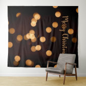 Tenture Gold Lights Bokee Photo Booth Backdrop (en anglais (En situation (horizontale))