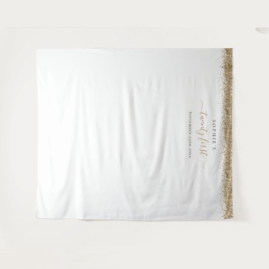 Tenture Gold Parties scintillant 21e Arrière - plan pour l (Devant (Horizontal))