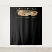 Tenture Gold Stream Anniversaire Contexte N'importe quel â (Devant)