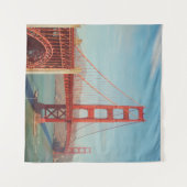 Tenture Golden gate (Devant (Horizontal))