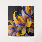 Tenture Golden Iris Hosta X AI ART (Devant)