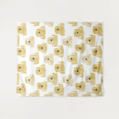 Tenture Golden Labrador Retriever Chien (Devant (Horizontal))