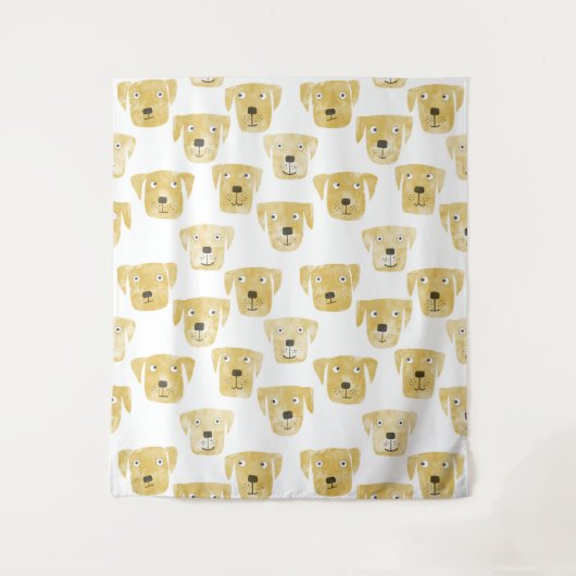 Tenture Golden Labrador Retriever Chien (Devant)