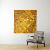 Tenture Golden Mosaic : Luxurious Gold Arrière - plan (En situation (horizontale))