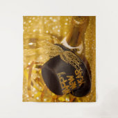 Tenture Golden New Years Top Hat (Devant)