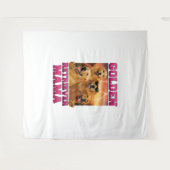 Tenture Golden Retriever   (Devant (Horizontal))
