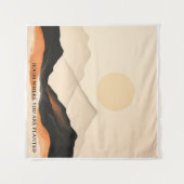 Tenture Golden Solitude (Devant (Horizontal))