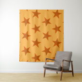 Tenture Golden Stars Motif 2 (En situation)