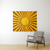 Tenture Golden Sunburst (En situation (horizontale))