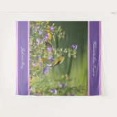 Tenture Goldfinch Spring Garden Wedding (Devant (Horizontal))