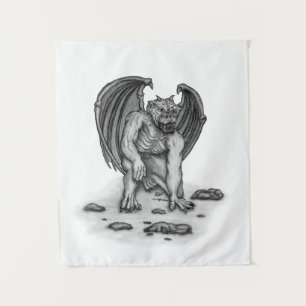 Tenture Golem Gargoyle