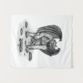 Tenture Golem Gargoyle (Devant (Horizontal))