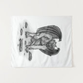 Tenture Golem Gargoyle (Devant (Horizontal))