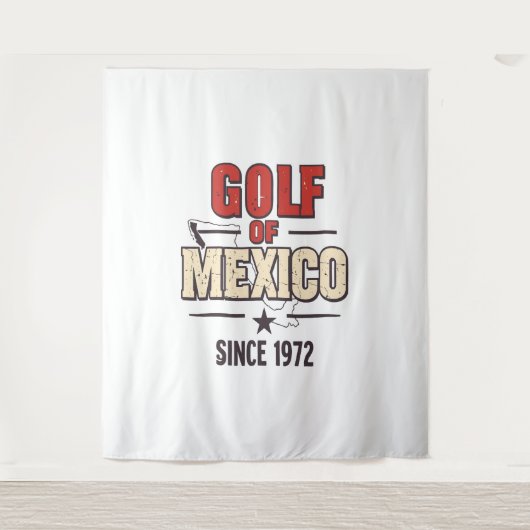 Tenture Golf de Mexico avec Vintage (Devant)