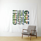 Tenture Golf la seule thérapie, tendance (En situation (horizontale))