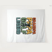 Tenture Golf Legend Grand Papa (Devant (Horizontal))