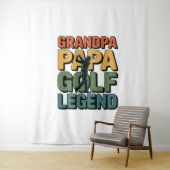 Tenture Golf Legend Grand Papa (En situation)