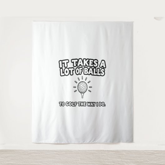 Tenture Golf Lover T-Shirt Design (Devant)