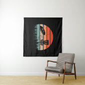 Tenture Golf Rétro Disque (En situation (horizontale))