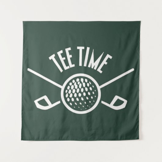 Tenture Golfers Tee Time (Devant)