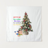 Tenture Gonna Go Lay Under The Tree to Remind My Family (Devant)