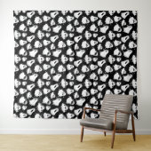 Tenture Goofy Ghosts Tapestry (En situation (horizontale))