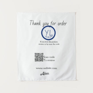 Tenture Google review business logo website scan QR code