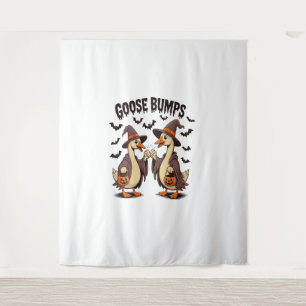 Tenture Goose Bumps Halloween Witch Automne