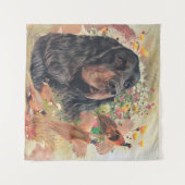 Tenture Gordon Setter (Devant (Horizontal))