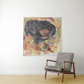 Tenture Gordon Setter (En situation (horizontale))