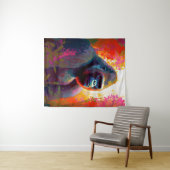 Tenture Gorilla Ape Animal Portrait Peinture Faune Libre (En situation (horizontale))