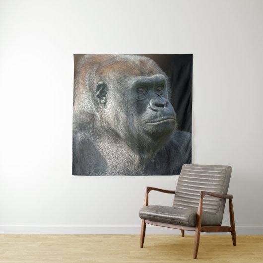 Tenture Gorilla Ozala (En situation)