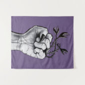 Tenture Goth Witchy Pagan Halloween (Devant (Horizontal))
