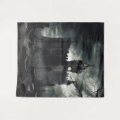 Tenture Gothique Moody Dark Castle Two (Devant (Horizontal))