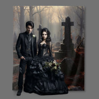 Gothique Moody Dark Graveyard
