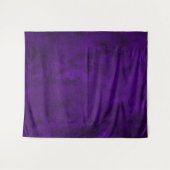 Tenture Gothique Moody Noir & Violet Vintage Abstrait (Devant (Horizontal))