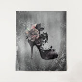 Tenture Gothique Vogue | Muet Pastel Rose de la mode Stile (Devant)