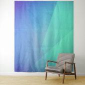 Tenture Gradation Blue Aqua & Turquoise (En situation)