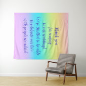 Tenture Gradient de Gorgeous Pastel (En situation (horizontale))