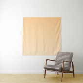 Tenture Gradient jaune clair et orange (En situation)
