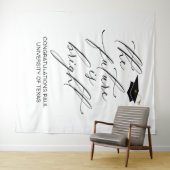 TENTURE GRADUATION BACKDROP BANNER THE FUTURE IS BRIGHT (En situation (horizontale))