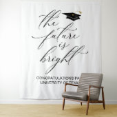 TENTURE GRADUATION BACKDROP BANNER THE FUTURE IS BRIGHT (En situation)