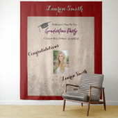 Tenture Graduation Modern Graduation Party Invitation (En situation)