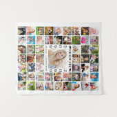 Tenture Graduation Party 55 Photo Collage fond blanc (Devant (Horizontal))