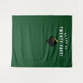 Tenture Graduation Party Class of 2025 Photo Contexte (Devant (Horizontal))