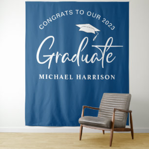 Tenture Graduation Photo Booth Blue