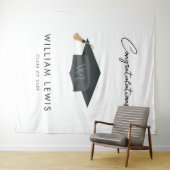 Tenture Graduation Photo Contexte Décorations (En situation (horizontale))