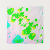 Tenture Graffiti d'art sale. Ikat Abstrait (Devant (Horizontal))