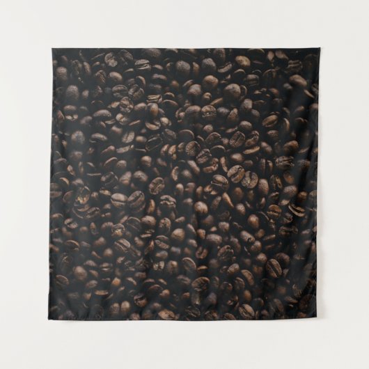 Tenture Graines de café Brown (Devant)